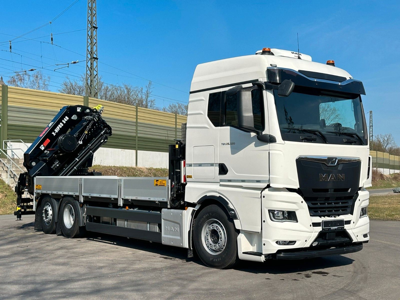 Kraanaga veoauto MAN TGX 26.520 TG3 Retarder / 6X2 Hiab 548 E 8: pilt 9