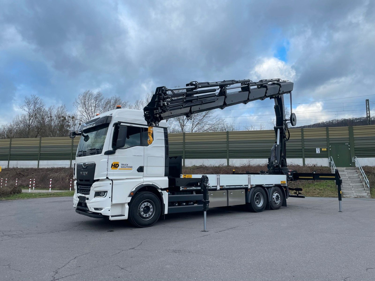 Kraanaga veoauto MAN TGX 26.520 TG3 Retarder / 6X2 Hiab 548 E 8: pilt 15