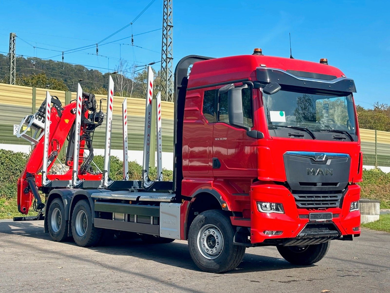 MAN TGX 33.510 6X4 BL Euro6e EPSILON 150 Z - Metsaveok, Kraanaga veoauto: pilt 1 MAN TGX 33.510 6X4 BL Euro6e EPSILON 150 Z - Metsaveok, Kraanaga veoauto: pilt 1
