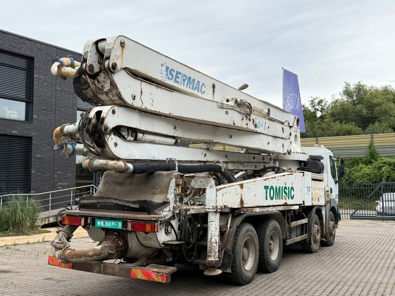 Renault Kerax 420 dci Sermac 41m Betonpumpe - Betoonipump: pilt 4 Renault Kerax 420 dci Sermac 41m Betonpumpe - Betoonipump: pilt 4