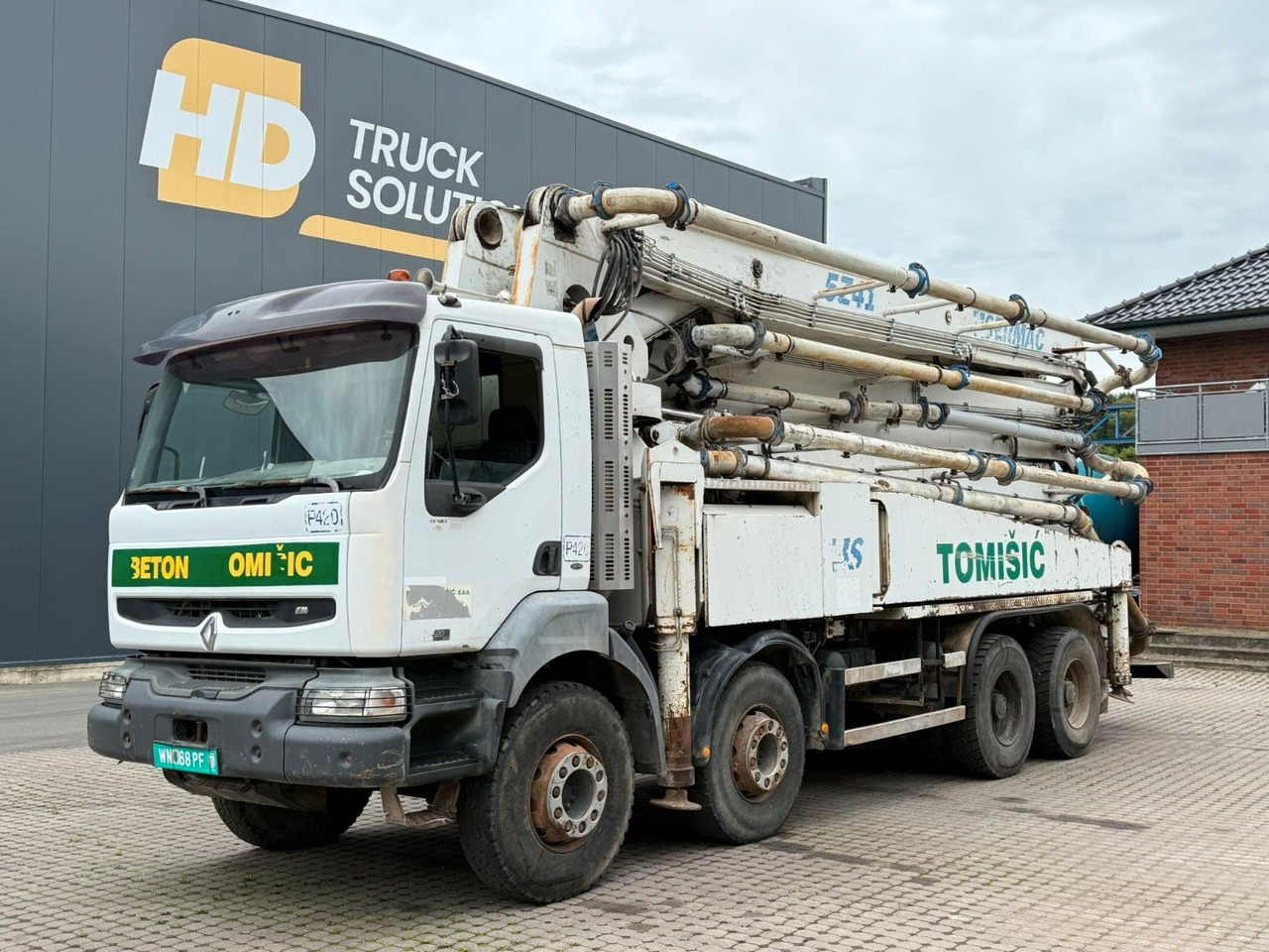 Renault Kerax 420 dci Sermac 41m Betonpumpe - Betoonipump: pilt 1 Renault Kerax 420 dci Sermac 41m Betonpumpe - Betoonipump: pilt 1