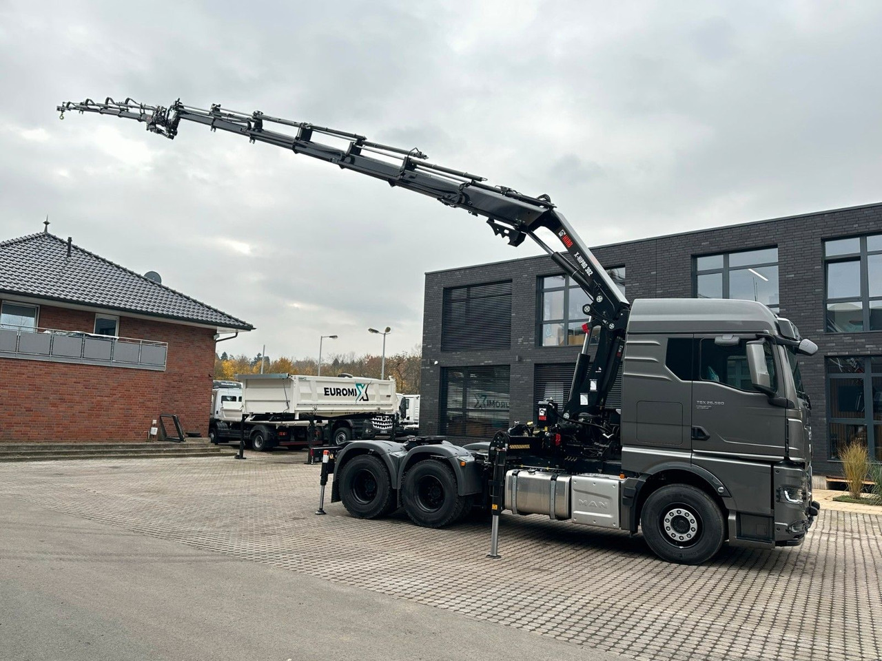 Sadulveok MAN TGX 26.580 6x4 Kran Hiab 302-6 + Jib-4: pilt 15