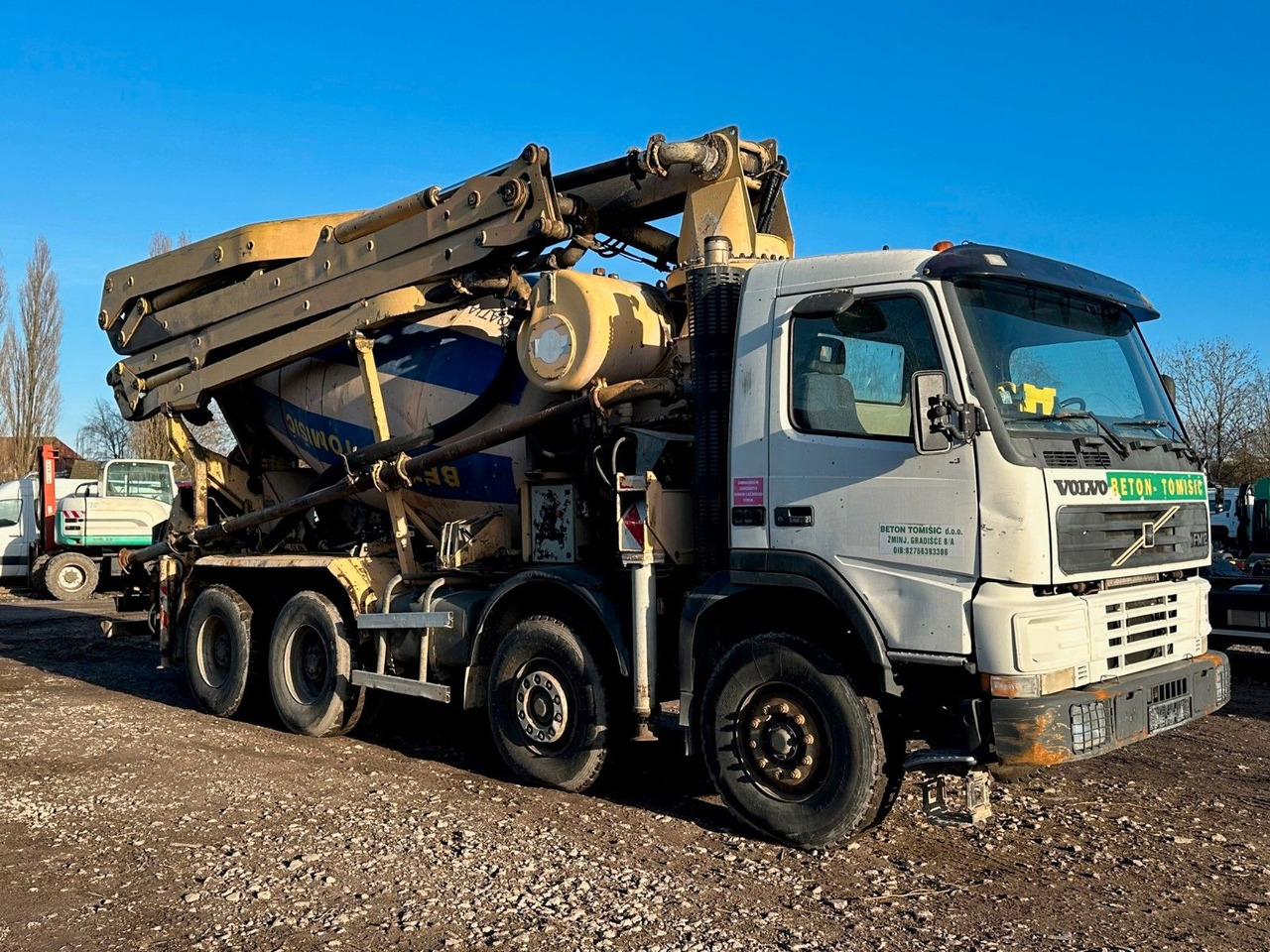 Volvo FM380 8X4 CIFA 28m Fahrmischer Pumpe - Betoonipump: pilt 2 Volvo FM380 8X4 CIFA 28m Fahrmischer Pumpe - Betoonipump: pilt 2
