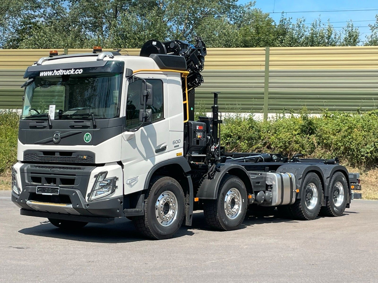 Volvo FMX 500 8x4 Abrollkipper + Kran Hiab 228-6 - Konkstõstukiga veoauto, Kraanaga veoauto: pilt 2 Volvo FMX 500 8x4 Abrollkipper + Kran Hiab 228-6 - Konkstõstukiga veoauto, Kraanaga veoauto: pilt 2