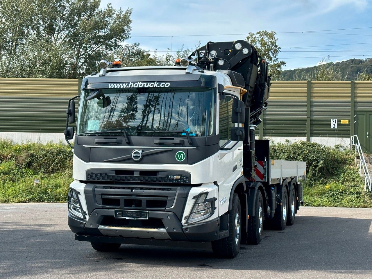 Volvo FMX 500 8x4 EFFER 955-8s + Jib 6s - Kraanaga veoauto: pilt 2 Volvo FMX 500 8x4 EFFER 955-8s + Jib 6s - Kraanaga veoauto: pilt 2