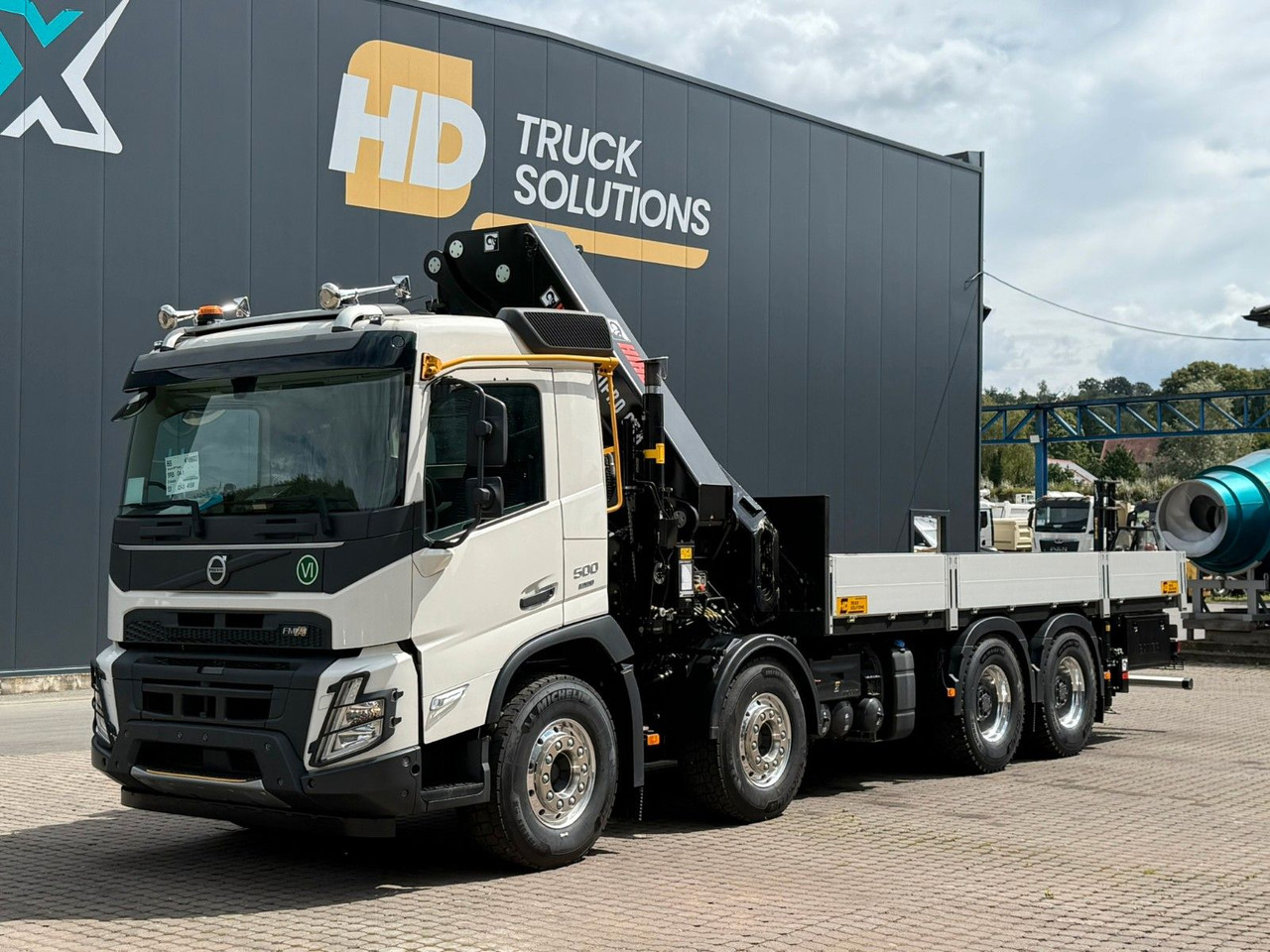 Volvo FMX 500 8x4 Kran Hiab 658-6 - Kraanaga veoauto: pilt 1 Volvo FMX 500 8x4 Kran Hiab 658-6 - Kraanaga veoauto: pilt 1