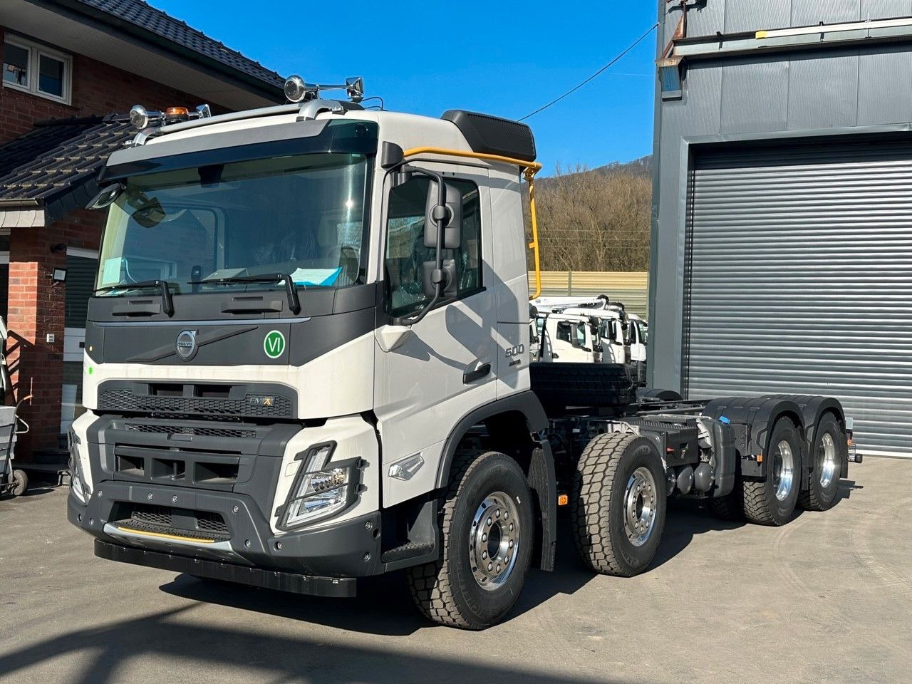 Volvo FMX 500 8x4 - Kabiinišassiiga veoauto: pilt 1 Volvo FMX 500 8x4 - Kabiinišassiiga veoauto: pilt 1