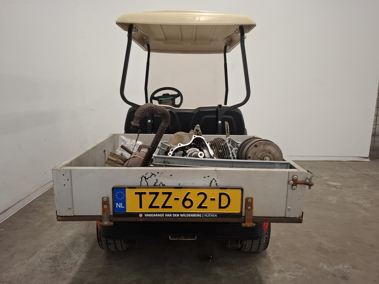 ClubCar Ds 2 seater + open Cargo box AG0203-111974 - Golfiauto: pilt 2 ClubCar Ds 2 seater + open Cargo box AG0203-111974 - Golfiauto: pilt 2