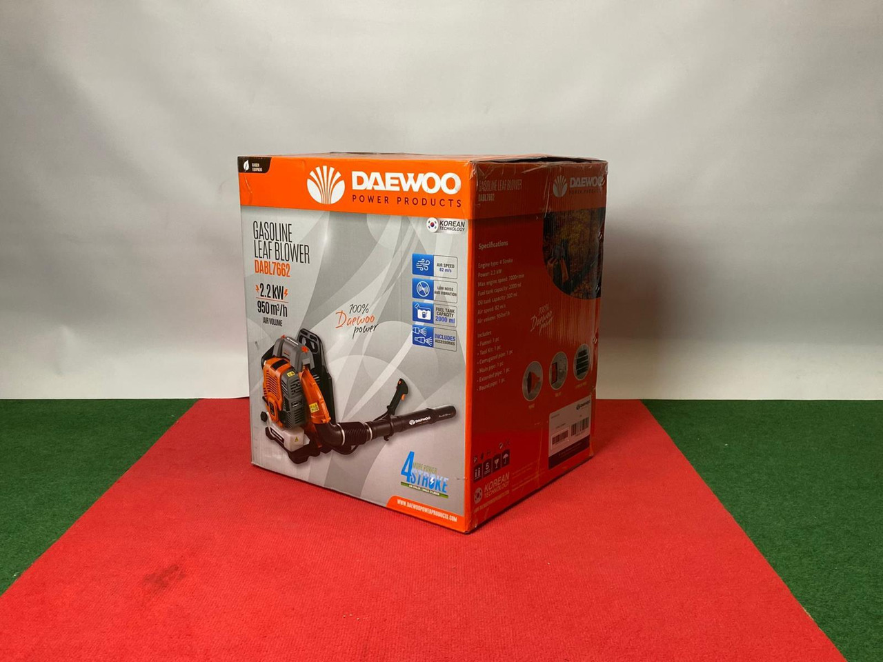 Daewoo DABL7662 Benzine Bladblazer - Puhastusmasin: pilt 2 Daewoo DABL7662 Benzine Bladblazer - Puhastusmasin: pilt 2