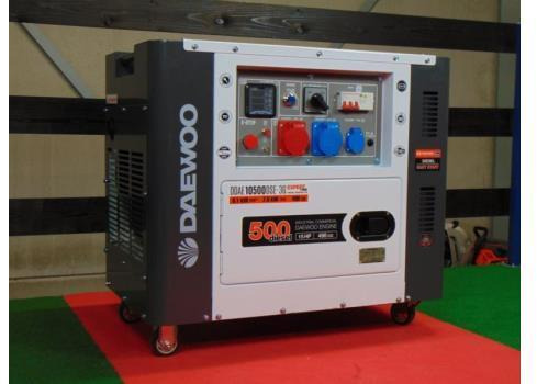 Daewoo DDAE10500DSE-3G Diesel Stroomgenerator (Nieuw) - Generaatorikomplekt: pilt 5 Daewoo DDAE10500DSE-3G Diesel Stroomgenerator (Nieuw) - Generaatorikomplekt: pilt 5