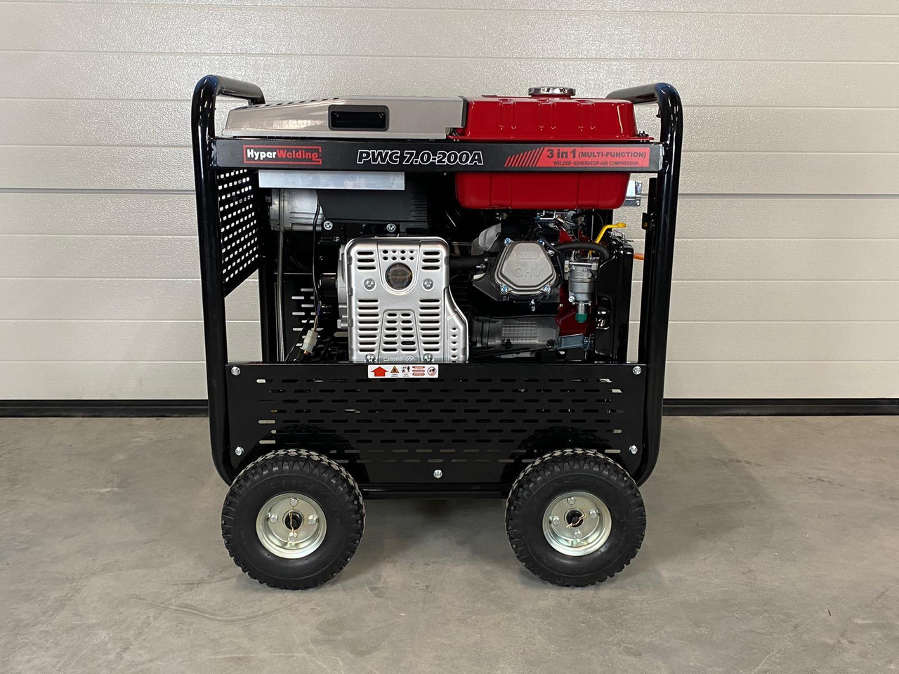 HyperWelding PWC7.0-200A 3 in 1 Multimachine (Generator, Lasapparaat en Luchtcompressor) - Garaažiseadmed: pilt 4 HyperWelding PWC7.0-200A 3 in 1 Multimachine (Generator, Lasapparaat en Luchtcompressor) - Garaažiseadmed: pilt 4