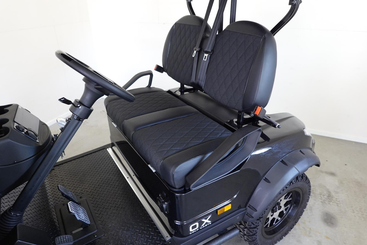 OX KG2 2-pers Verhoogde Golfkar Zilver Nieuw - Golfiauto: pilt 5 OX KG2 2-pers Verhoogde Golfkar Zilver Nieuw - Golfiauto: pilt 5