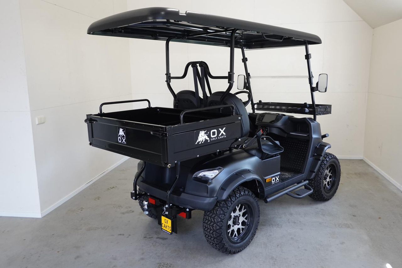 OX KG2L 2-Zits met Kiepbare Laadbak Mat-Zwart Nieuw - Golfiauto: pilt 4 OX KG2L 2-Zits met Kiepbare Laadbak Mat-Zwart Nieuw - Golfiauto: pilt 4