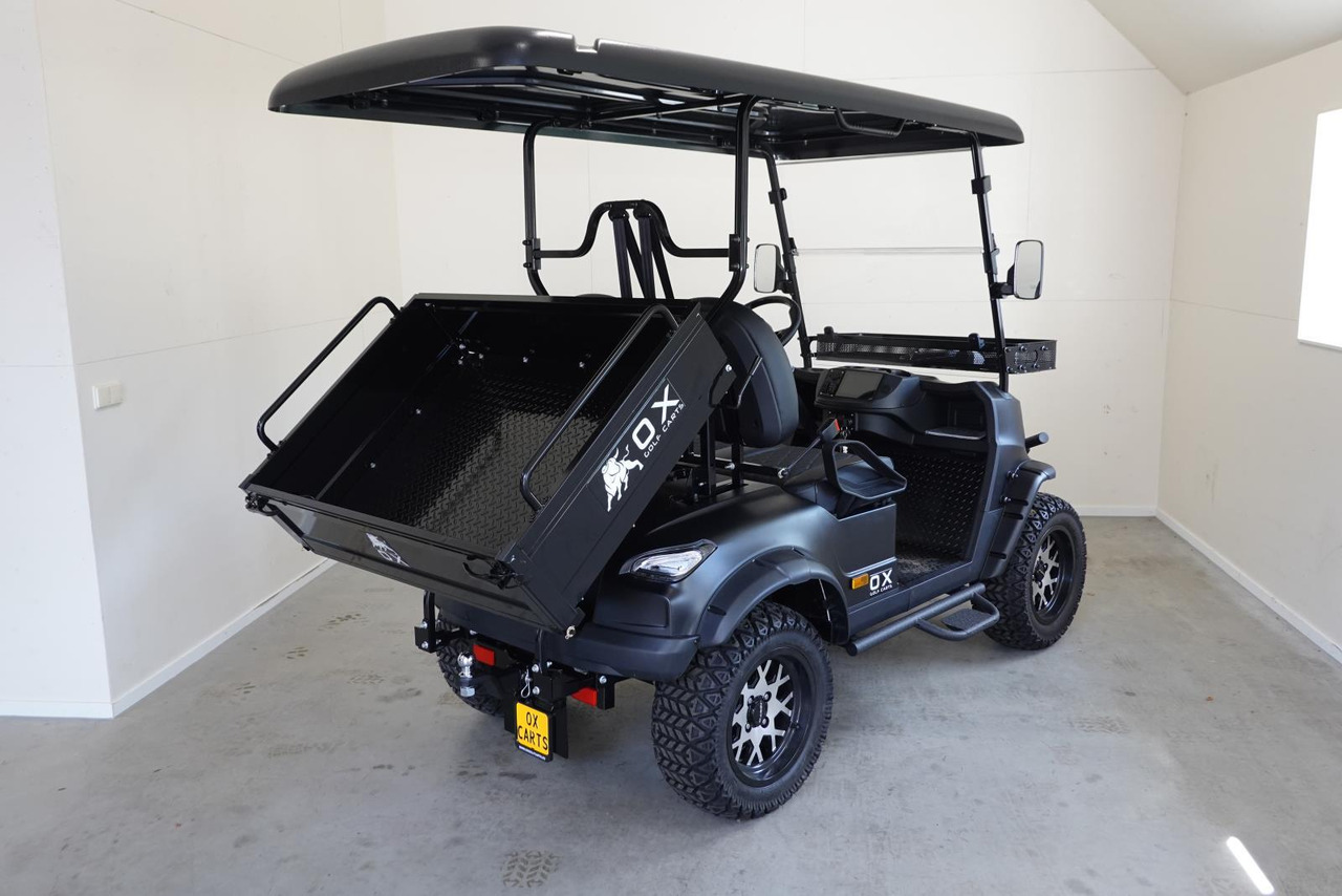 OX KG2L 2-Zits met Kiepbare Laadbak Mat-Zwart Nieuw - Golfiauto: pilt 5 OX KG2L 2-Zits met Kiepbare Laadbak Mat-Zwart Nieuw - Golfiauto: pilt 5