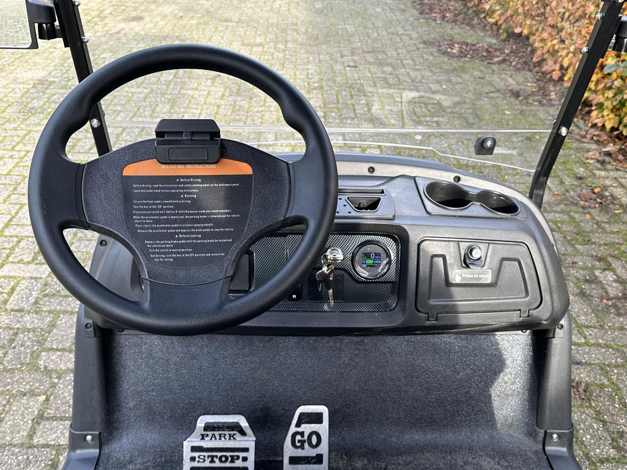 OX ZG2 2-zit Golfkar Grijs (Demo) - Golfiauto: pilt 5 OX ZG2 2-zit Golfkar Grijs (Demo) - Golfiauto: pilt 5