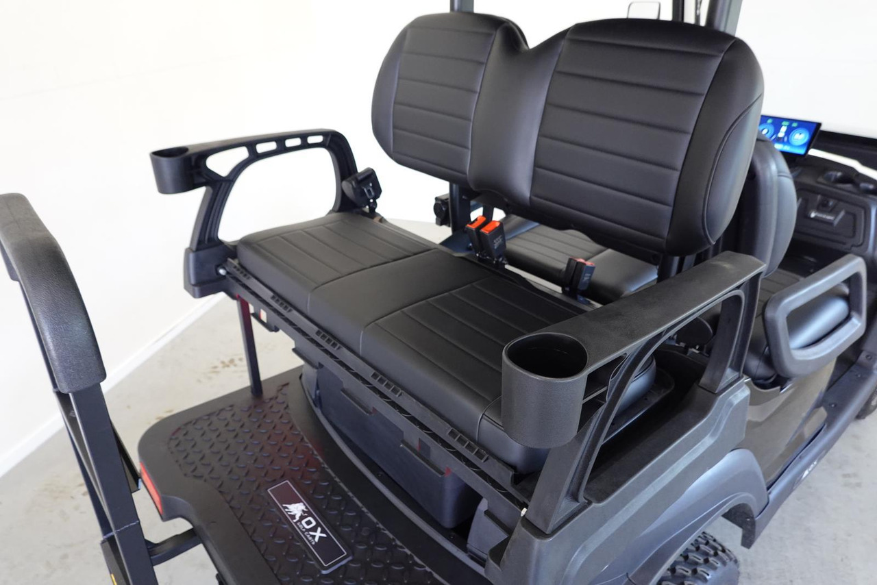 OX ZG4 4-zits Golfkar Zwart Nieuw - Golfiauto: pilt 5 OX ZG4 4-zits Golfkar Zwart Nieuw - Golfiauto: pilt 5
