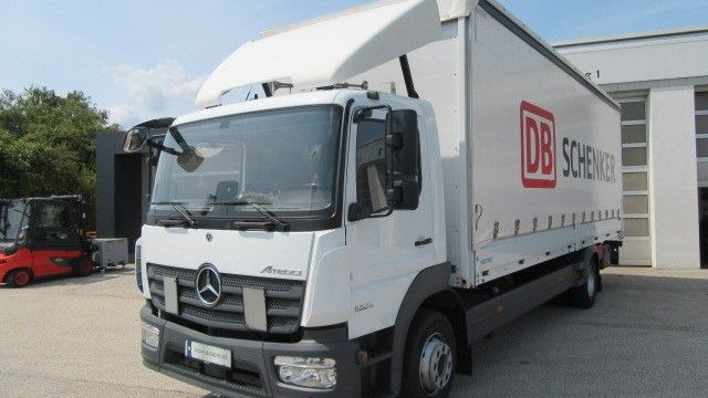 Mercedes-Benz 1524L Pr.LBW, Klima, Sperre, 7,7m, Schiebepl. - Tent veoauto: pilt 1 Mercedes-Benz 1524L Pr.LBW, Klima, Sperre, 7,7m, Schiebepl. - Tent veoauto: pilt 1