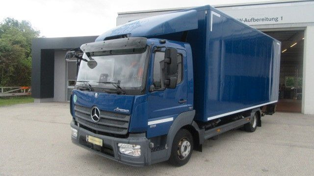 Mercedes-Benz 818L Koffer LBW, 1,5 to, Seitentüre - Kasti veoauto: pilt 1 Mercedes-Benz 818L Koffer LBW, 1,5 to, Seitentüre - Kasti veoauto: pilt 1