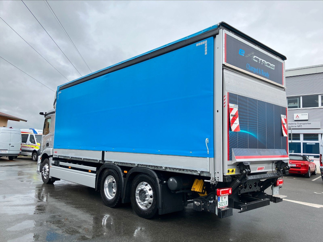 Mercedes-Benz eActros 400L 6x2 - Tent veoauto, Elektriveok: pilt 2 Mercedes-Benz eActros 400L 6x2 - Tent veoauto, Elektriveok: pilt 2