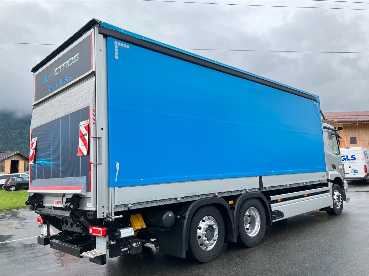 Mercedes-Benz eActros 400L 6x2 - Tent veoauto, Elektriveok: pilt 3 Mercedes-Benz eActros 400L 6x2 - Tent veoauto, Elektriveok: pilt 3