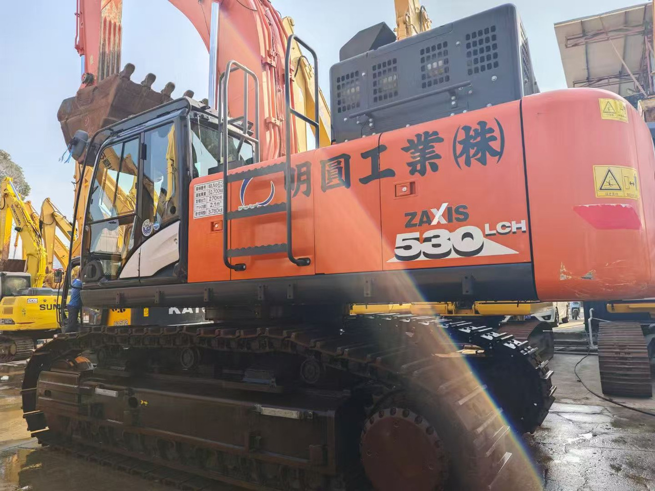 HITACHI ZX530LCH-6 - Lintekskavaator: pilt 1 HITACHI ZX530LCH-6 - Lintekskavaator: pilt 1