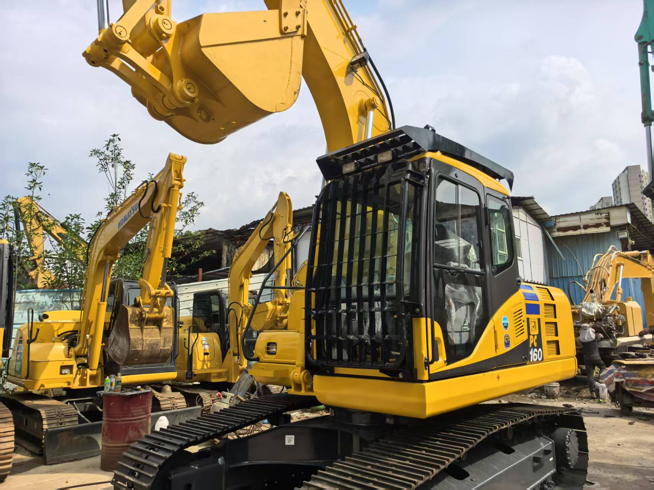 KOMATSU PC160 - Lintekskavaator: pilt 4 KOMATSU PC160 - Lintekskavaator: pilt 4