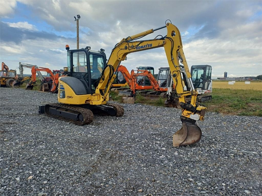 Komatsu pc50mr-2 Engcon pyörittäjällä  - Miniekskavaator: pilt 4 Komatsu pc50mr-2 Engcon pyörittäjällä  - Miniekskavaator: pilt 4