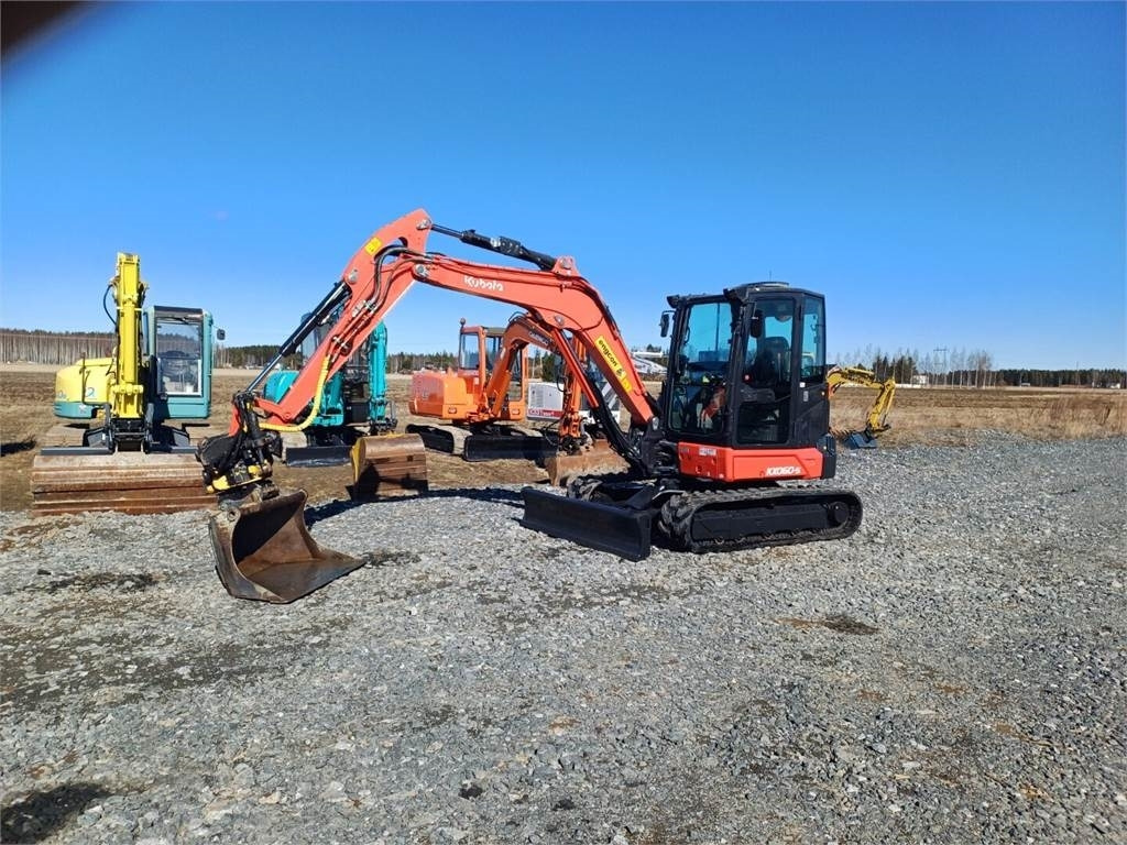 Kubota KX060-5 Engcon pyörittäjällä - Miniekskavaator: pilt 1 Kubota KX060-5 Engcon pyörittäjällä - Miniekskavaator: pilt 1