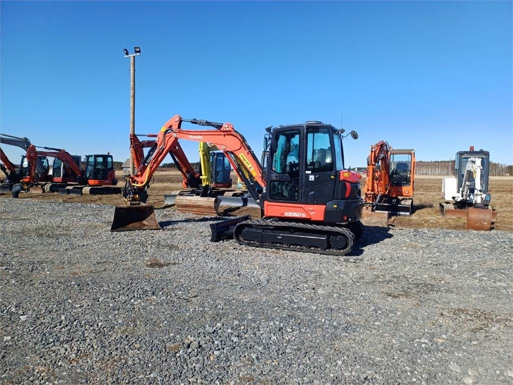 Kubota KX060-5 Engcon pyörittäjällä - Miniekskavaator: pilt 3 Kubota KX060-5 Engcon pyörittäjällä - Miniekskavaator: pilt 3