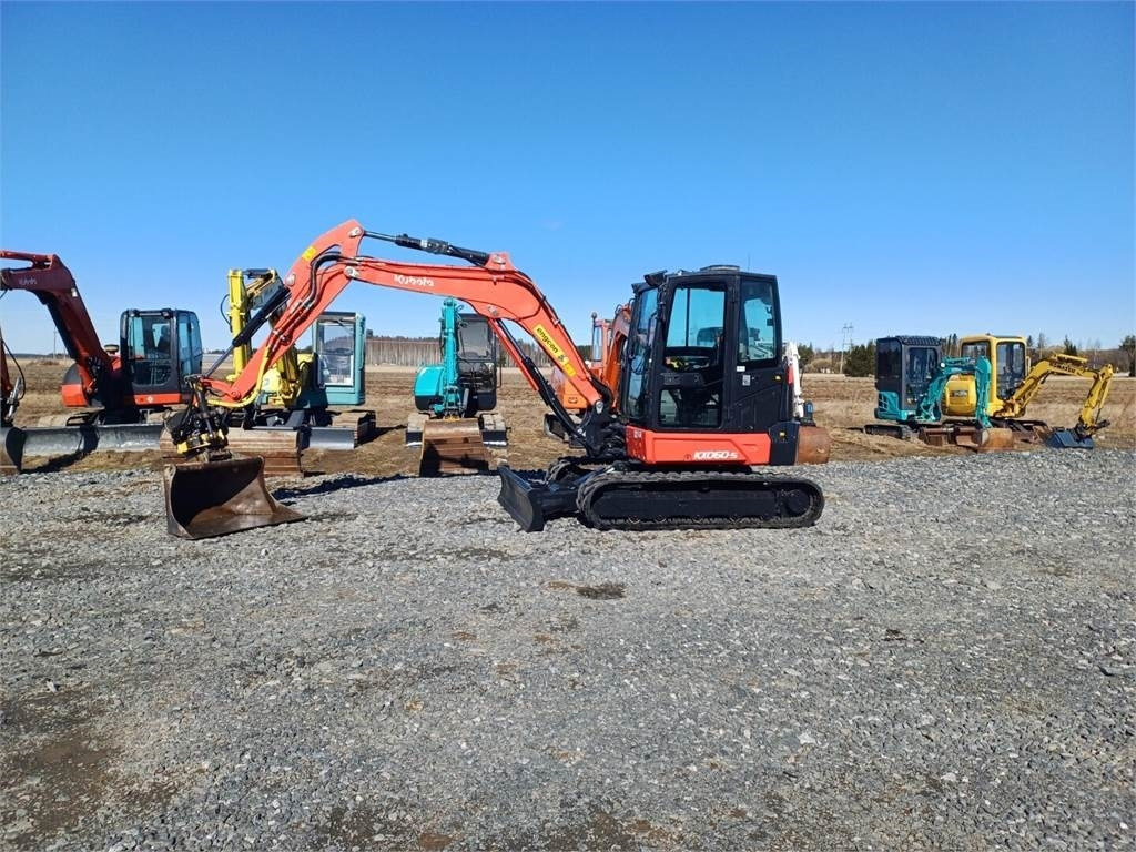 Kubota KX060-5 Engcon pyörittäjällä - Miniekskavaator: pilt 2 Kubota KX060-5 Engcon pyörittäjällä - Miniekskavaator: pilt 2
