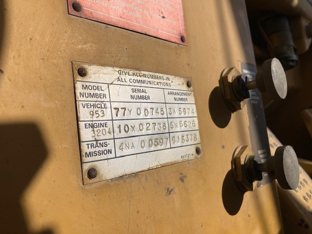 CHARGEUSE SUR CHENILLES CATERPILLAR 953 - Roomiklaadur: pilt 1 CHARGEUSE SUR CHENILLES CATERPILLAR 953 - Roomiklaadur: pilt 1