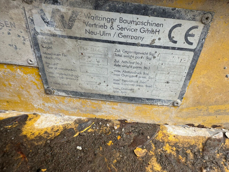 Liebherr Witzinger Concrete Pump - Statsionaarne betoonipump: pilt 5 Liebherr Witzinger Concrete Pump - Statsionaarne betoonipump: pilt 5