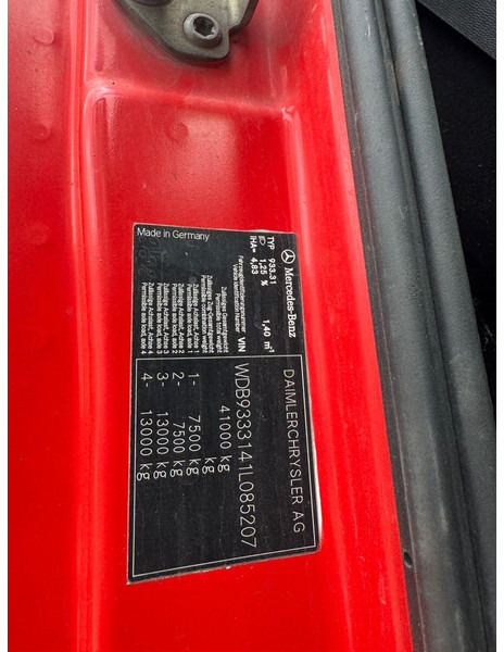 Mercedes-Benz Actros 4141 - Autobetoonisegisti: pilt 2 Mercedes-Benz Actros 4141 - Autobetoonisegisti: pilt 2