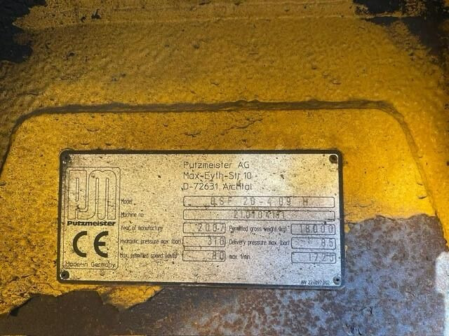 Mercedes-Benz Axor - Statsionaarne betoonipump: pilt 4 Mercedes-Benz Axor - Statsionaarne betoonipump: pilt 4