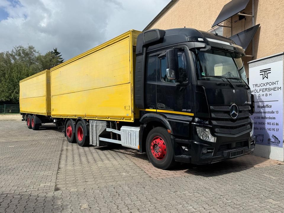 Mercedes-Benz Actros2545/2xLBW/Retarder/Lenk-Lift/Top-Zustand - Kasti veoauto: pilt 1 Mercedes-Benz Actros2545/2xLBW/Retarder/Lenk-Lift/Top-Zustand - Kasti veoauto: pilt 1