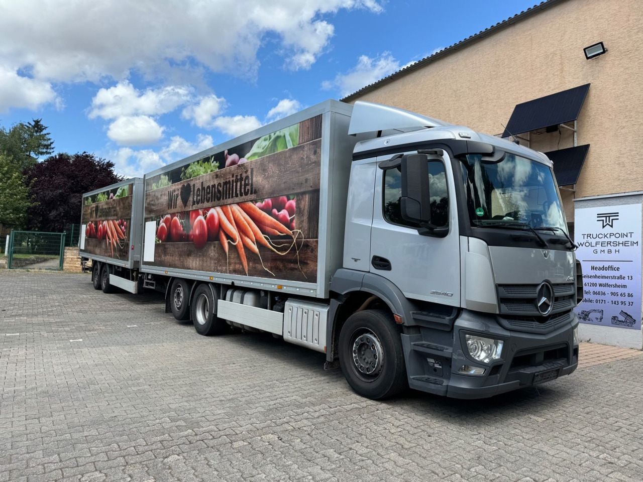 Mercedes-Benz Antos 2540/Durchladbar/2xLBW/Frigoblock - Külmutiga veoauto: pilt 1 Mercedes-Benz Antos 2540/Durchladbar/2xLBW/Frigoblock - Külmutiga veoauto: pilt 1