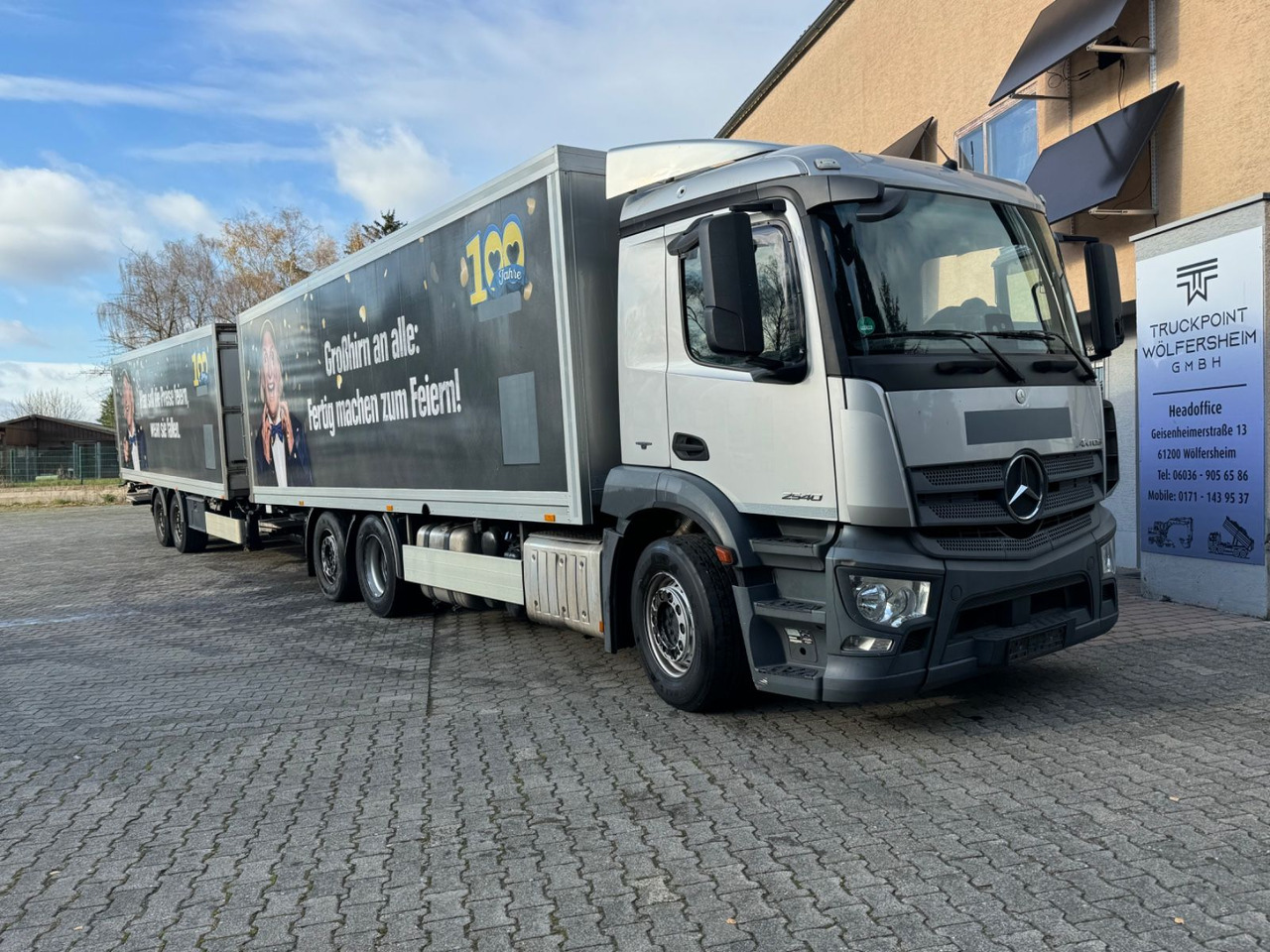 Mercedes-Benz Antos 2540/Durchladbar/2xLBW/Frigoblock - Külmutiga veoauto: pilt 1 Mercedes-Benz Antos 2540/Durchladbar/2xLBW/Frigoblock - Külmutiga veoauto: pilt 1