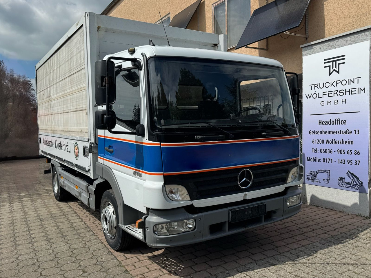 Mercedes-Benz Atego 818/Roll-Plane/Tüv-Neu/1xAHK-Maul/ - Joogiveok: pilt 1 Mercedes-Benz Atego 818/Roll-Plane/Tüv-Neu/1xAHK-Maul/ - Joogiveok: pilt 1