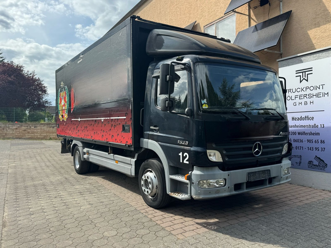 Mercedes-Benz Atego1523/LBW/AHK/Klima/Standh./aus.1Hand - Joogiveok: pilt 1 Mercedes-Benz Atego1523/LBW/AHK/Klima/Standh./aus.1Hand - Joogiveok: pilt 1