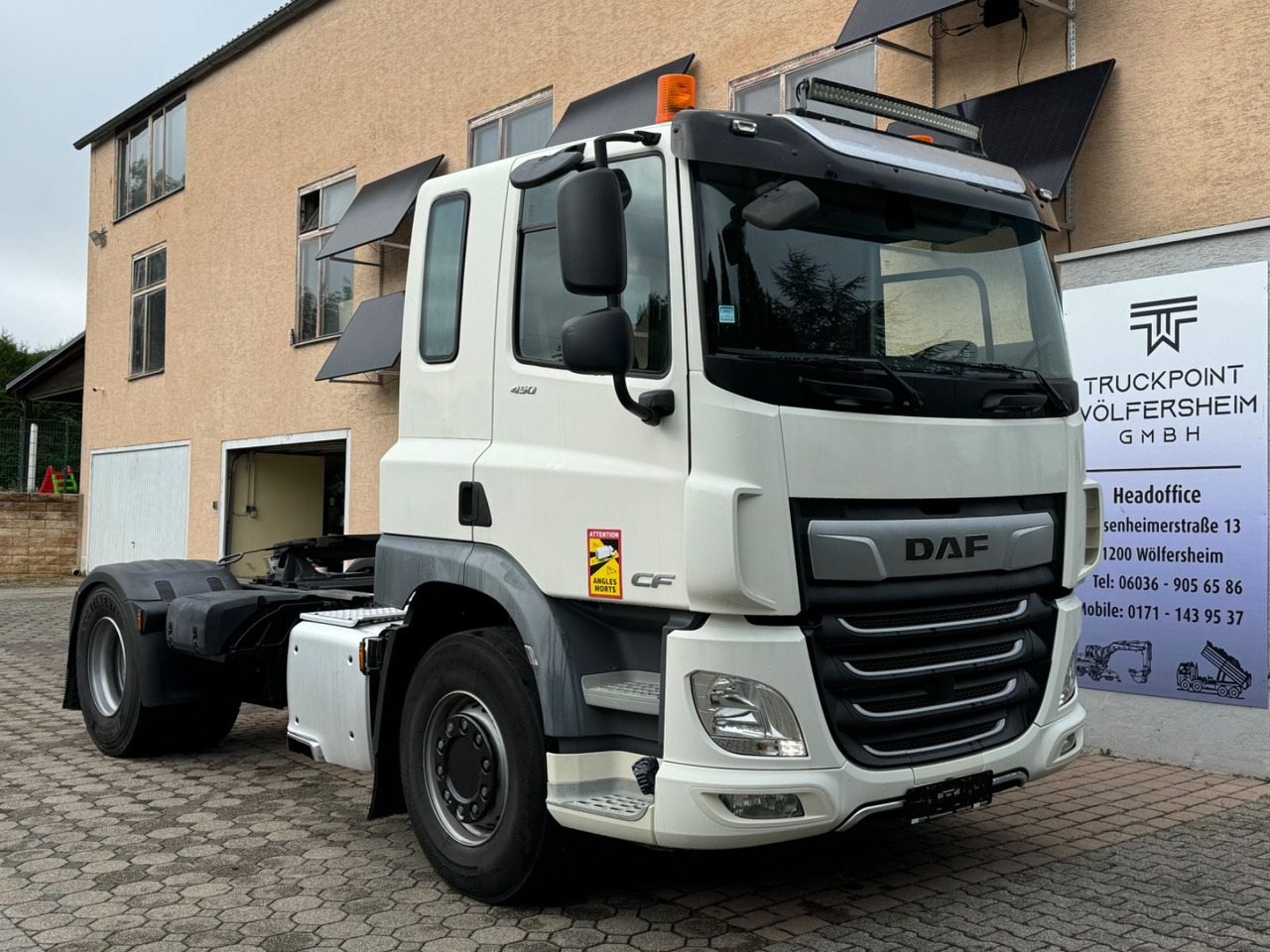 DAF CF 450 FT/Nebenantrieb/Bett/EUR6 - Sadulveok: pilt 1 DAF CF 450 FT/Nebenantrieb/Bett/EUR6 - Sadulveok: pilt 1