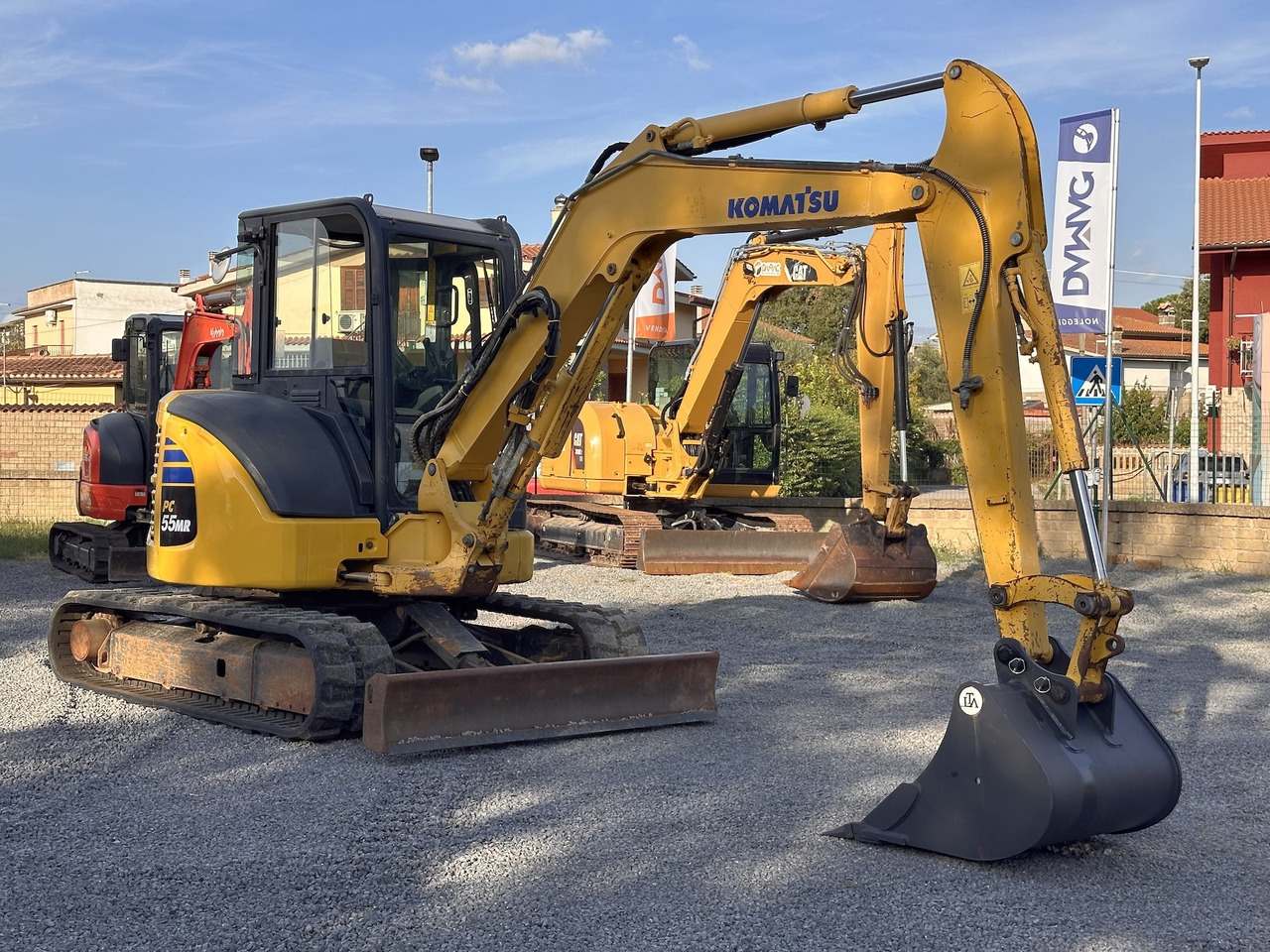 KOMATSU PC55MR-3 - Miniekskavaator: pilt 1 KOMATSU PC55MR-3 - Miniekskavaator: pilt 1