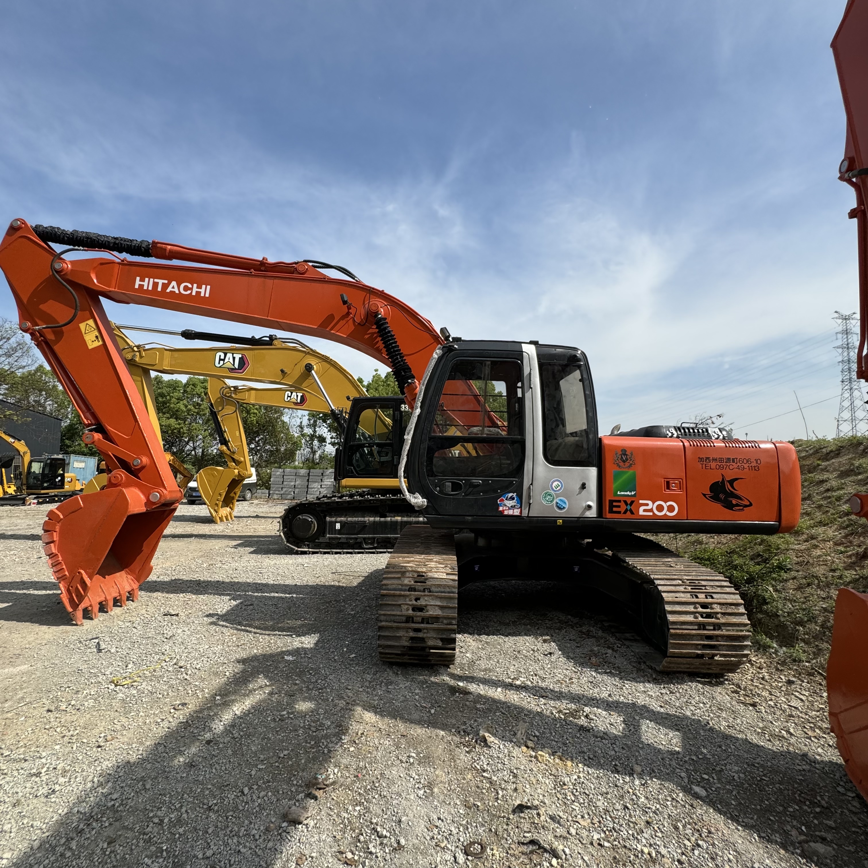 HITACHI ZX200 - Lintekskavaator: pilt 2 HITACHI ZX200 - Lintekskavaator: pilt 2
