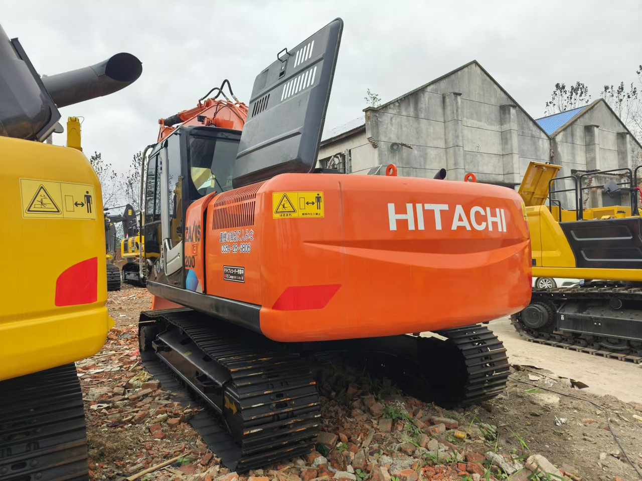 HITACHI ZX200 - Lintekskavaator: pilt 4 HITACHI ZX200 - Lintekskavaator: pilt 4