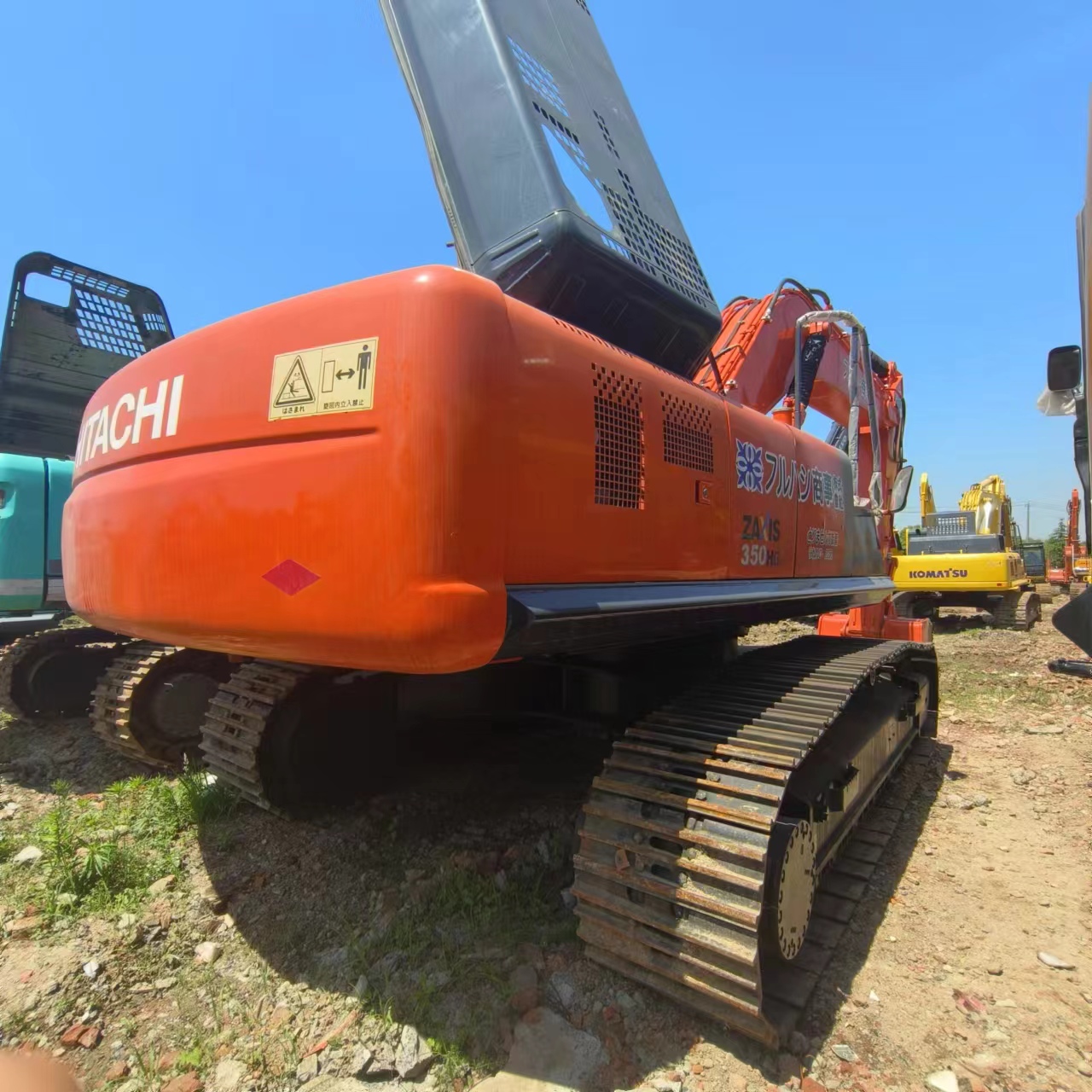 Lintekskavaator HITACHI ZX350: pilt 10