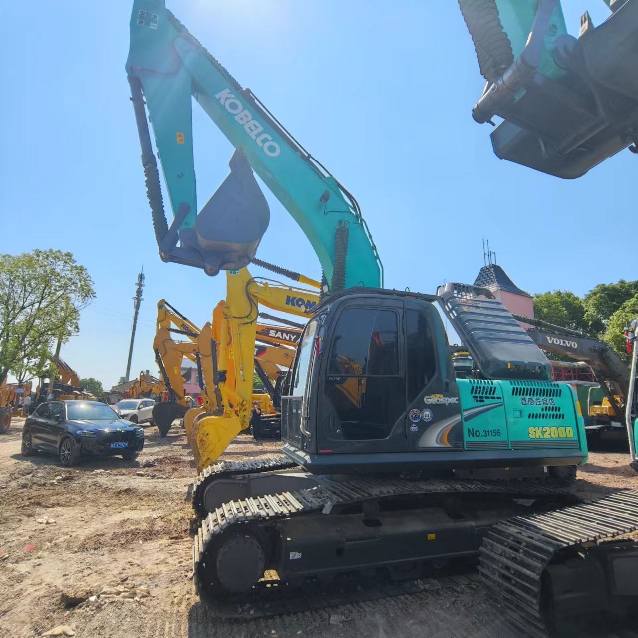 KOBELCO SK200D - Lintekskavaator: pilt 4 KOBELCO SK200D - Lintekskavaator: pilt 4