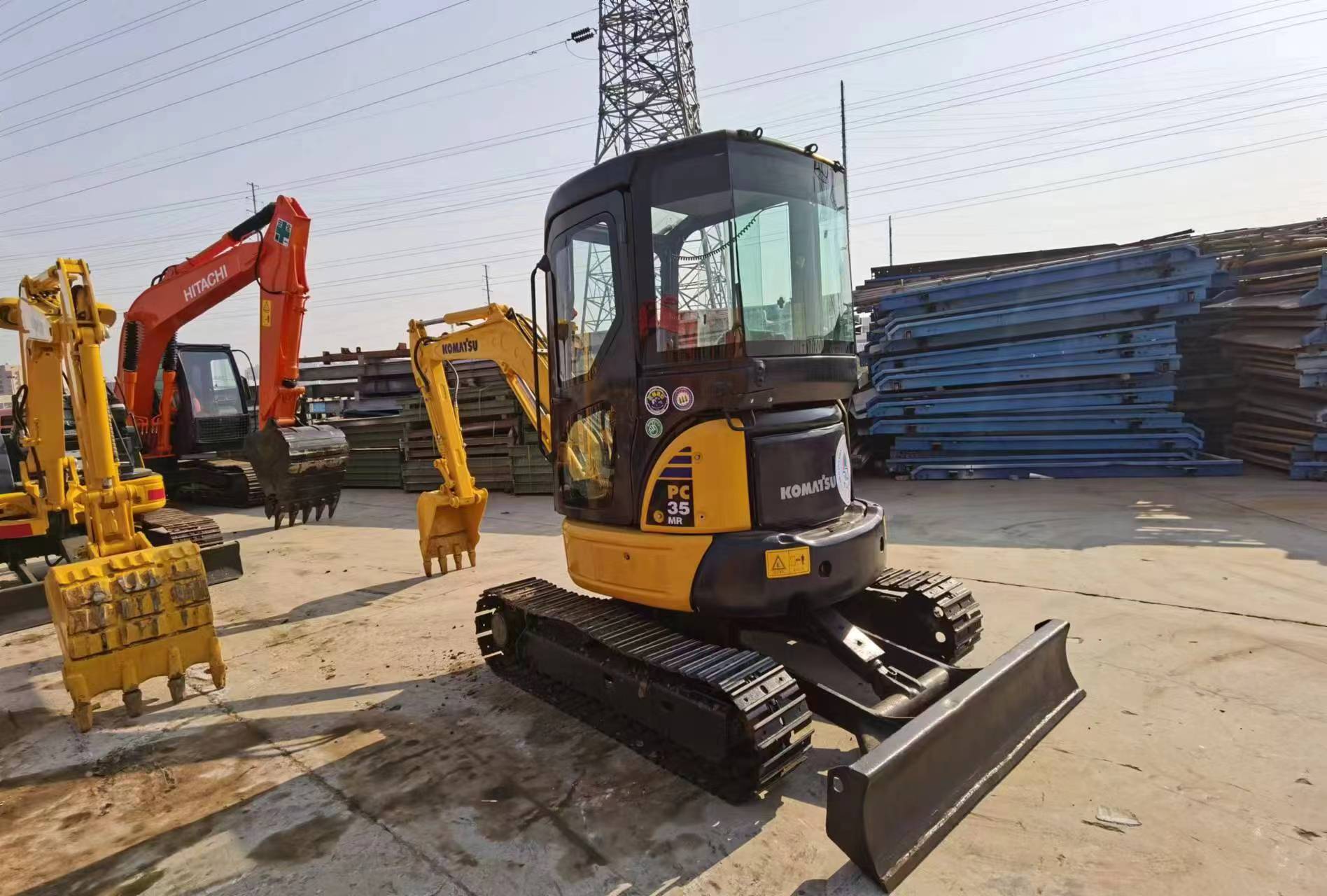 Miniekskavaator KOMATSU PC35: pilt 8