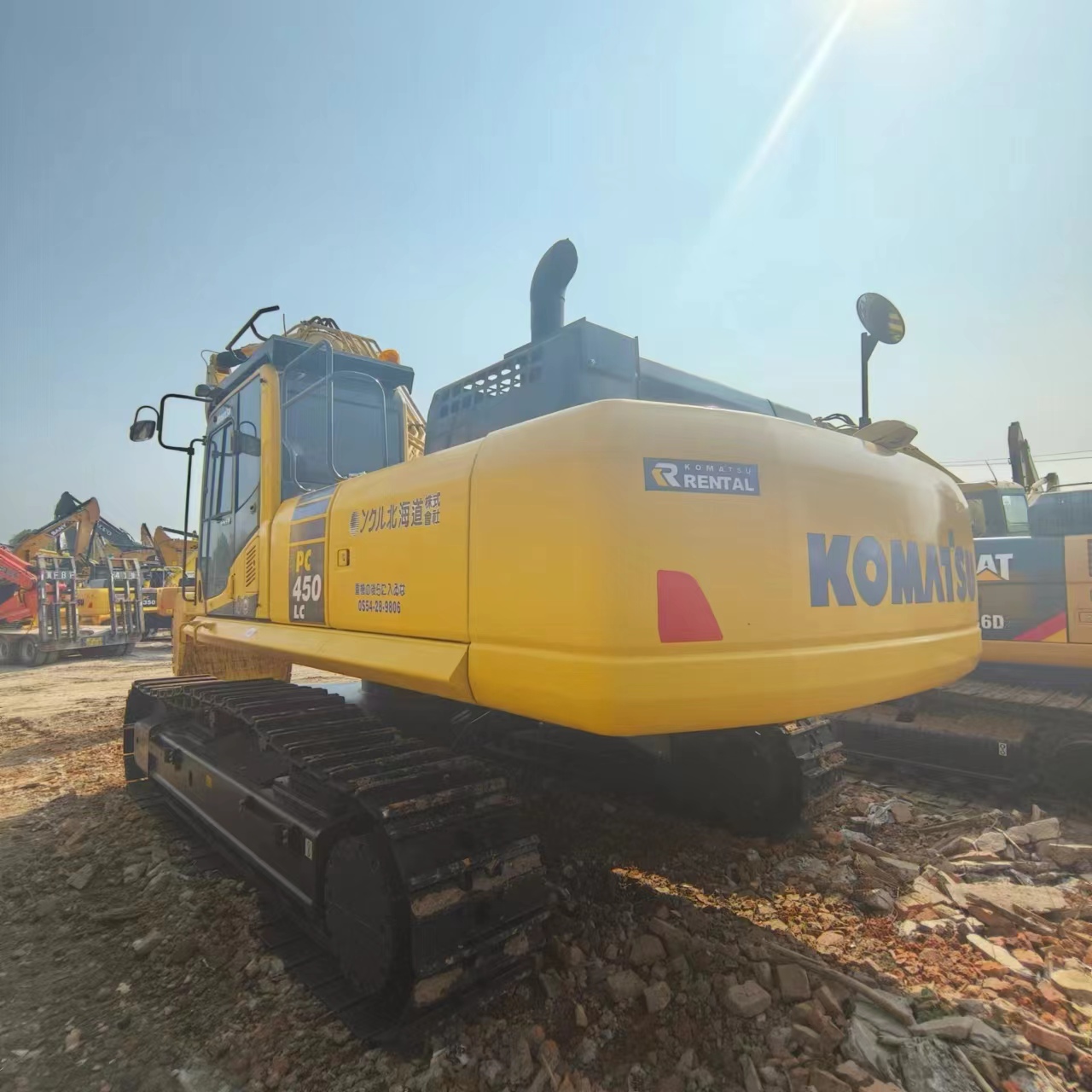 KOMATSU PC450 - Lintekskavaator: pilt 5 KOMATSU PC450 - Lintekskavaator: pilt 5