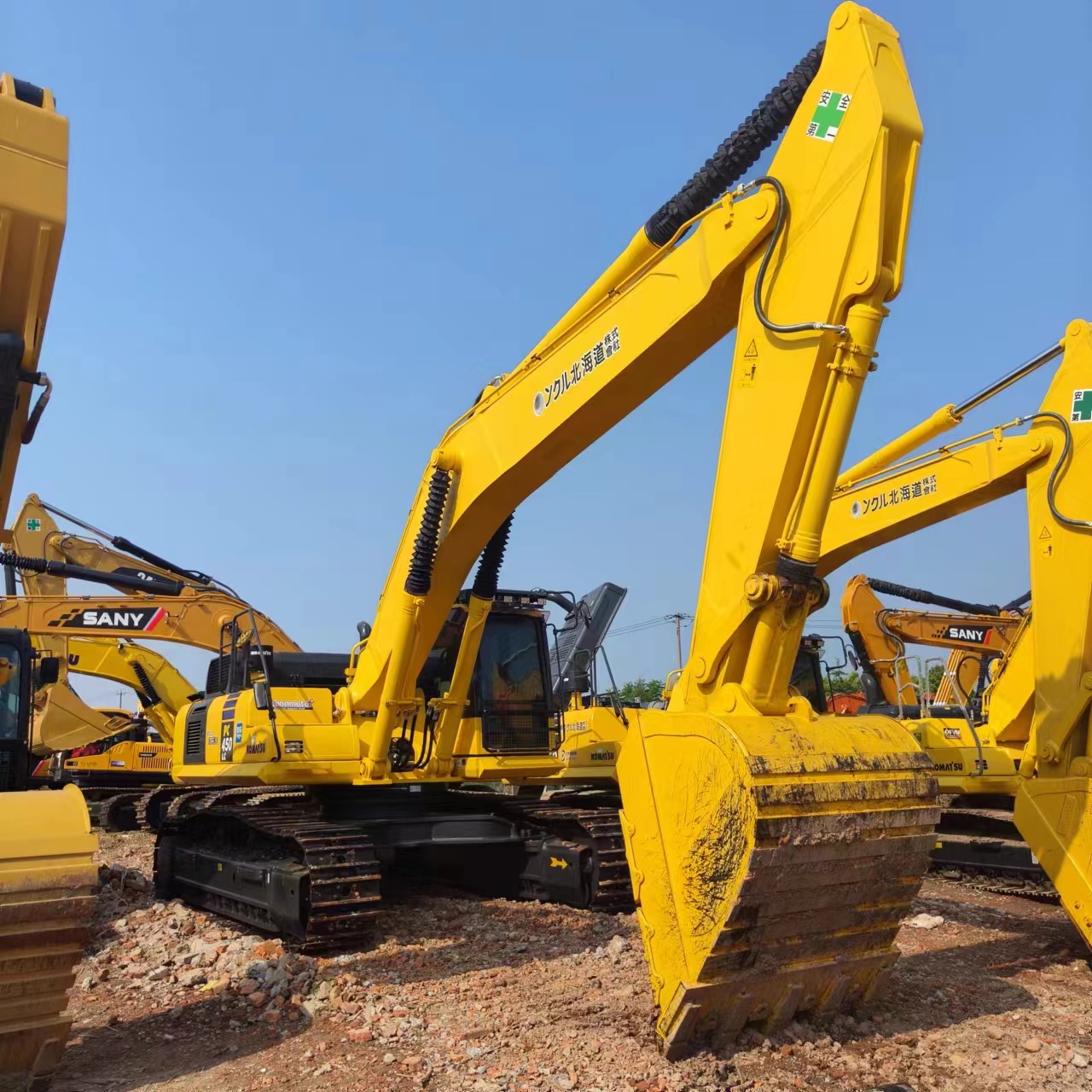 KOMATSU PC450 - Lintekskavaator: pilt 2 KOMATSU PC450 - Lintekskavaator: pilt 2