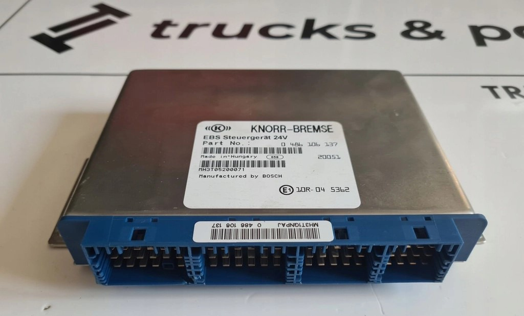 KNORR-BREMSE STEROWNIK KOMPUTER KASETA EBS FORD F-MAX 500 TRUCKS EURO 6 CARGO - Elektrisüsteem - Veoauto: pilt 3 KNORR-BREMSE STEROWNIK KOMPUTER KASETA EBS FORD F-MAX 500 TRUCKS EURO 6 CARGO - Elektrisüsteem - Veoauto: pilt 3