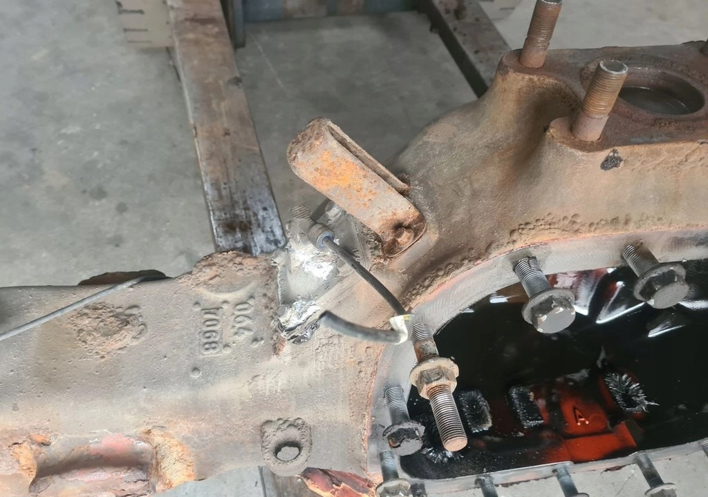 Roolikarp OBUDOWA MOSTU POCHWA NA ZWOLNICY VOLVO FH 4 FM 4 FH 5 FM 5 6x4 8x4 4x2 1048296 P03: pilt 6